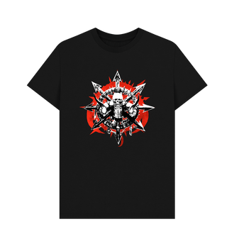 Black Printed T-shirt