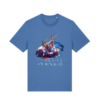 Bright Blue Printed T-shirt