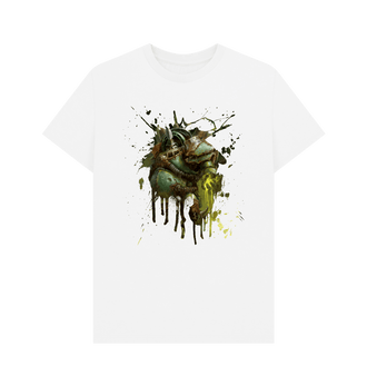 White Death Guard Typhus Splatter T Shirt