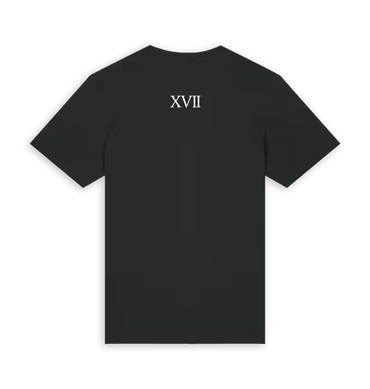 Black Printed T-shirt Back