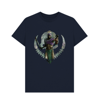 Navy Blue Ossiarch Bonereapers Mortek Guard T Shirt