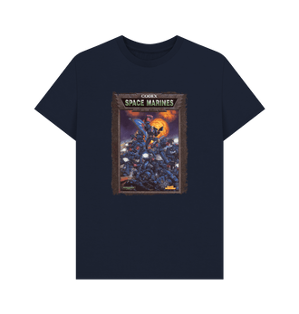 Navy Blue Warhammer 40,000 3rd Edition: Codex Space Marines T Shirt