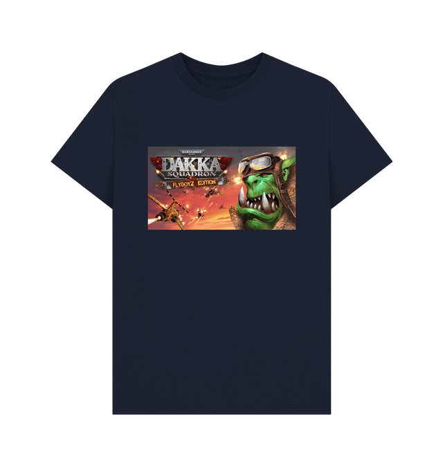 Navy Blue Warhammer 40,000: Dakka Squadron T Shirt