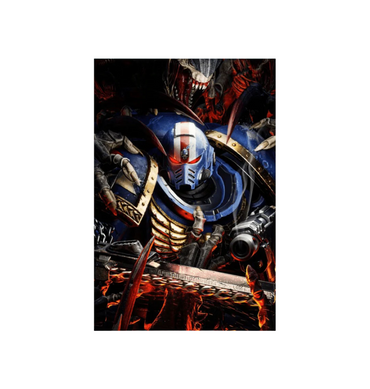 Unframed Warhammer 40,000: Space Marine 2 Lieutenant Titus Poster