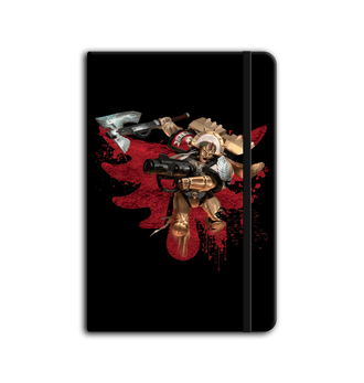 Black Blood Angels Commander Dante Notebook