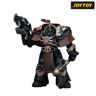 As shown JoyToy Warhammer The Horus Heresy Action Figure - Sons of Horus Justaerin Terminator Squad, Justaerin with Carsonran Power Axe (1\/18 Scale)