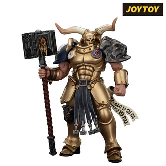 JoyToy Warhammer Age of Sigmar Action Figure - Stormcast Eternals, The Blacktalons, Rostus Oxenhammer (1/18 Scale) Preorder