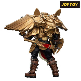 JoyToy Warhammer The Horus Heresy Action Figure - Legio Custodes, Custodian Venatari Squad, Venatari with Kenetic Destroyer 2 (1/18 Scale) Preorder