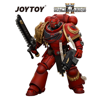 JOYTOY Warhammer 40,000: Space Marine 2 - Game Edition Blood Angels Veteran (1/18 Scale) – product image 4