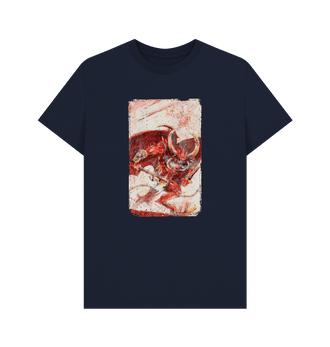 Navy Blue GRIMDARK - Bloodthirster T Shirt