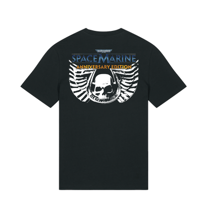 Black Printed T-shirt Back