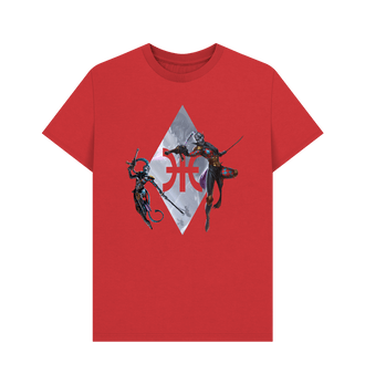 Red Premium Harlequins T Shirt