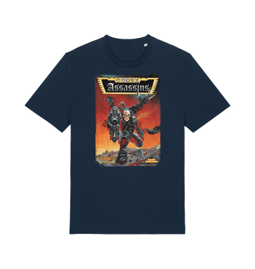 French Navy Printed T-shirt