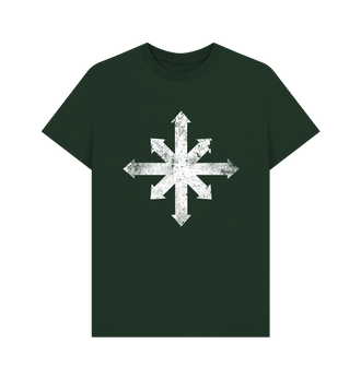 Evergreen Chaos Space Marines Battleworn Insignia T Shirt