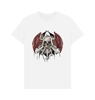 White Premium Flesh-eater Courts Icon T Shirt