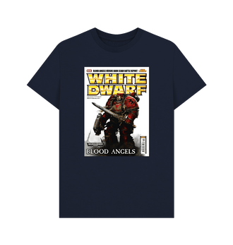 Navy Blue White Dwarf Issue 374 T Shirt