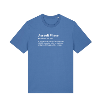 Bright Blue Printed T-shirt