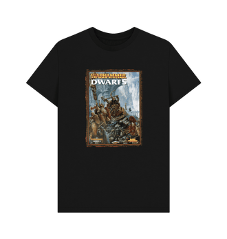 Black Warhammer Fantasy Battle 7th Edition - Dwarfs T Shirt