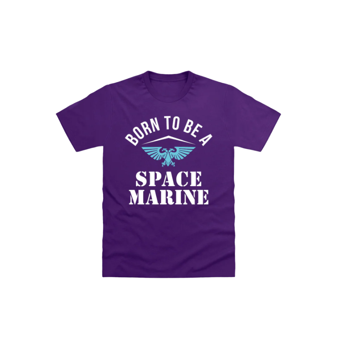 Purple Printed Kids T-Shirt