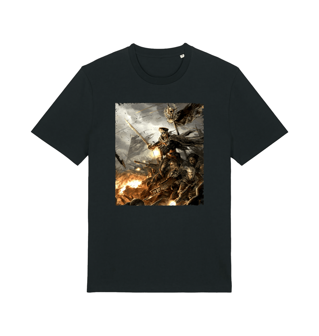Black Printed T-shirt
