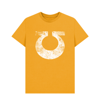 Mustard Ultramarines Battleworn Insignia T Shirt