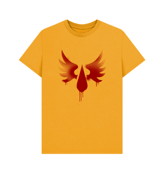 Mustard Blood Angels Graffiti Insignia T Shirt