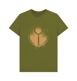 Moss Green T'au Graffiti Insignia T Shirt