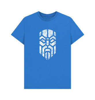 Bright Blue Leagues of Votann Battleworn Insignia T Shirt