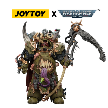 JoyToy Warhammer 40,000 Action Figure - Death Guard, Deathshroud Terminator Champion (1/18 Scale) Preorder