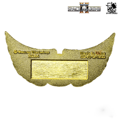 Starforged Warhammer 40,000: Space Marine 2 Ultramarines Courage & Honour Pin Badge