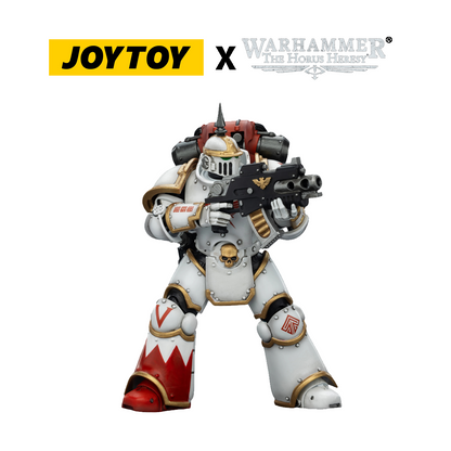 JoyToy Warhammer The Horus Heresy Action Figure - White Scars, MKIII Tactical Legionary (1/18 Scale) Preorder