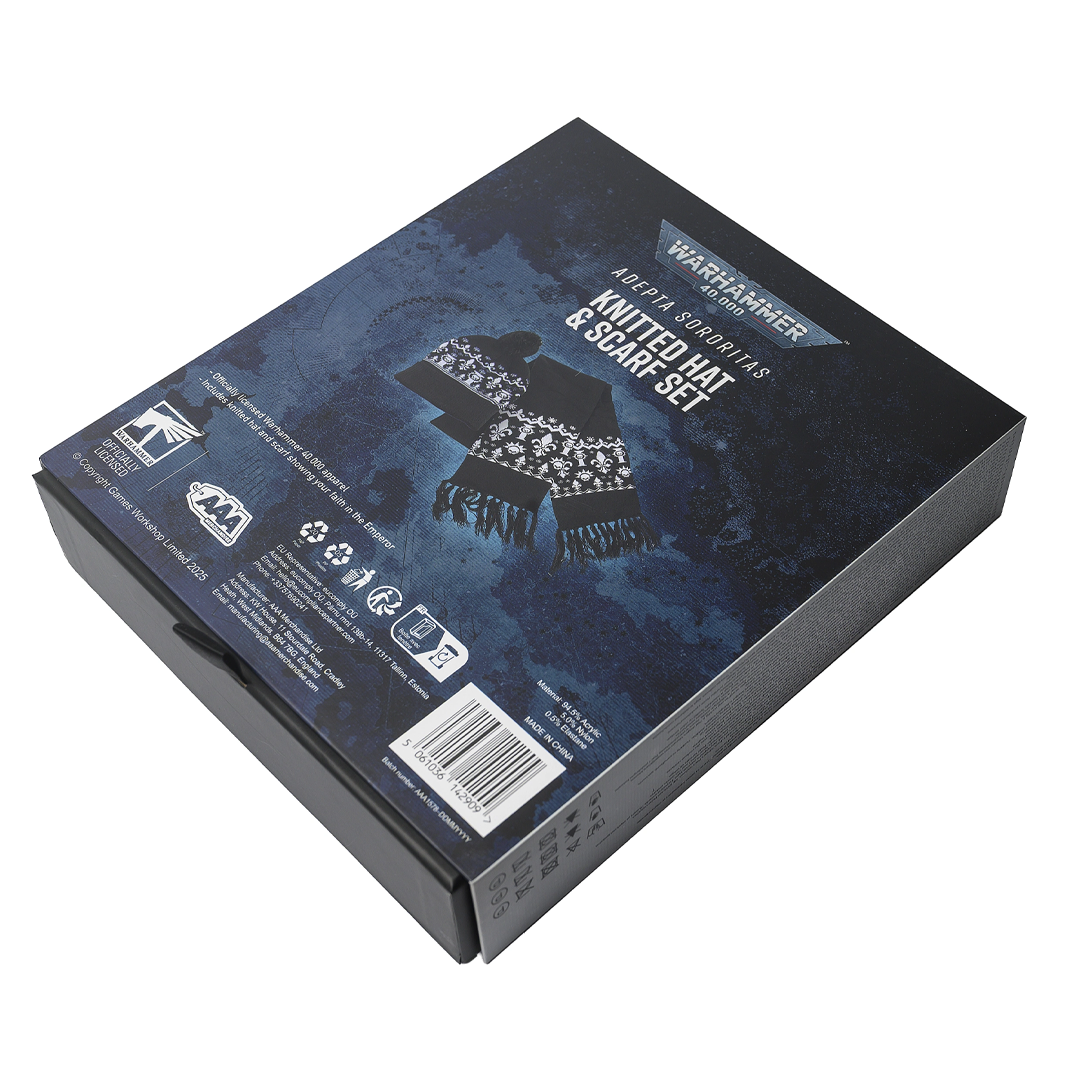 Warhammer 40,000: Sisters Of Battle Hat and Scarf Set