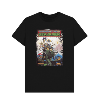 Black Warhammer Fantasy Battle 5th Ed. - Warhammer Armies: Lizardmen T Shirt