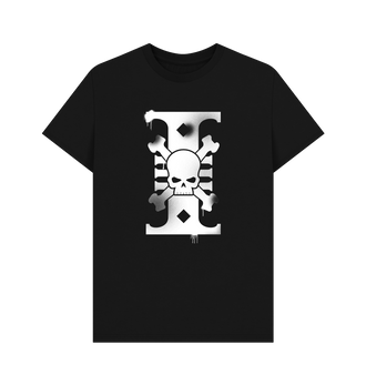 Black Deathwatch Graffiti Insignia T Shirt