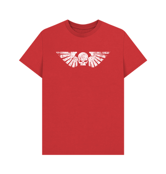 Red Astra Militarum Battleworn Insignia T Shirt