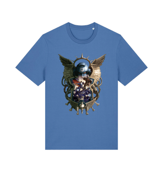 Bright Blue Printed T-shirt