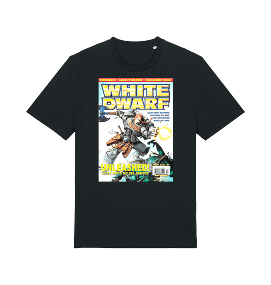 Black Printed T-shirt Front