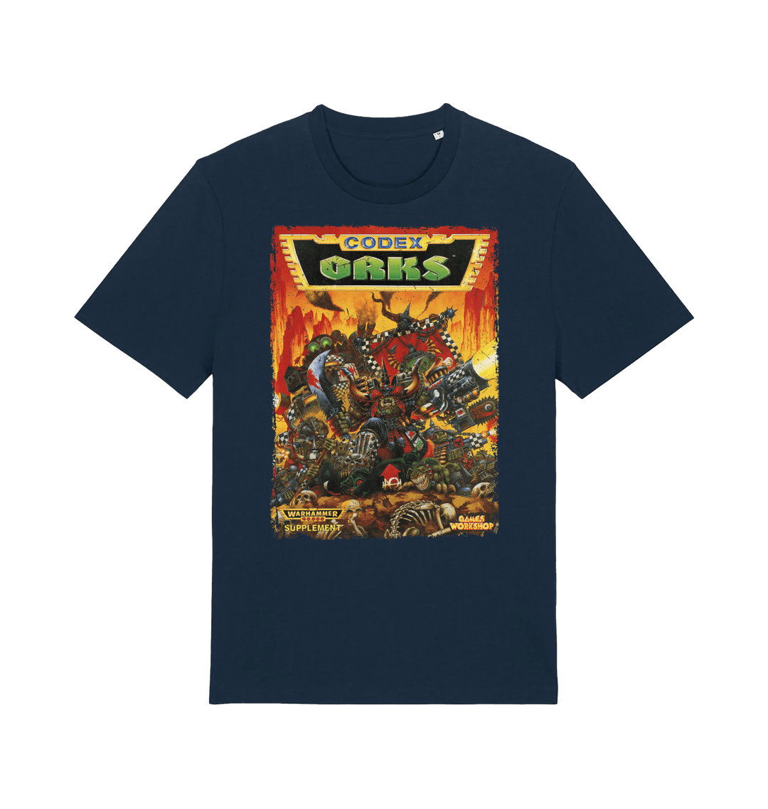 French Navy Printed T-shirt Front