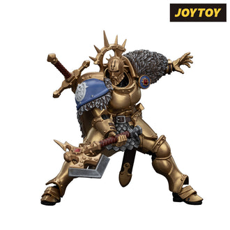 JoyToy Warhammer Age of Sigmar Action Figure - Stormcast Eternals, The Blacktalons, Hendrick The Silver Wolf (1/18 Scale) Preorder