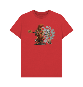 Red Premium Fyreslayers Auric Runefather T Shirt