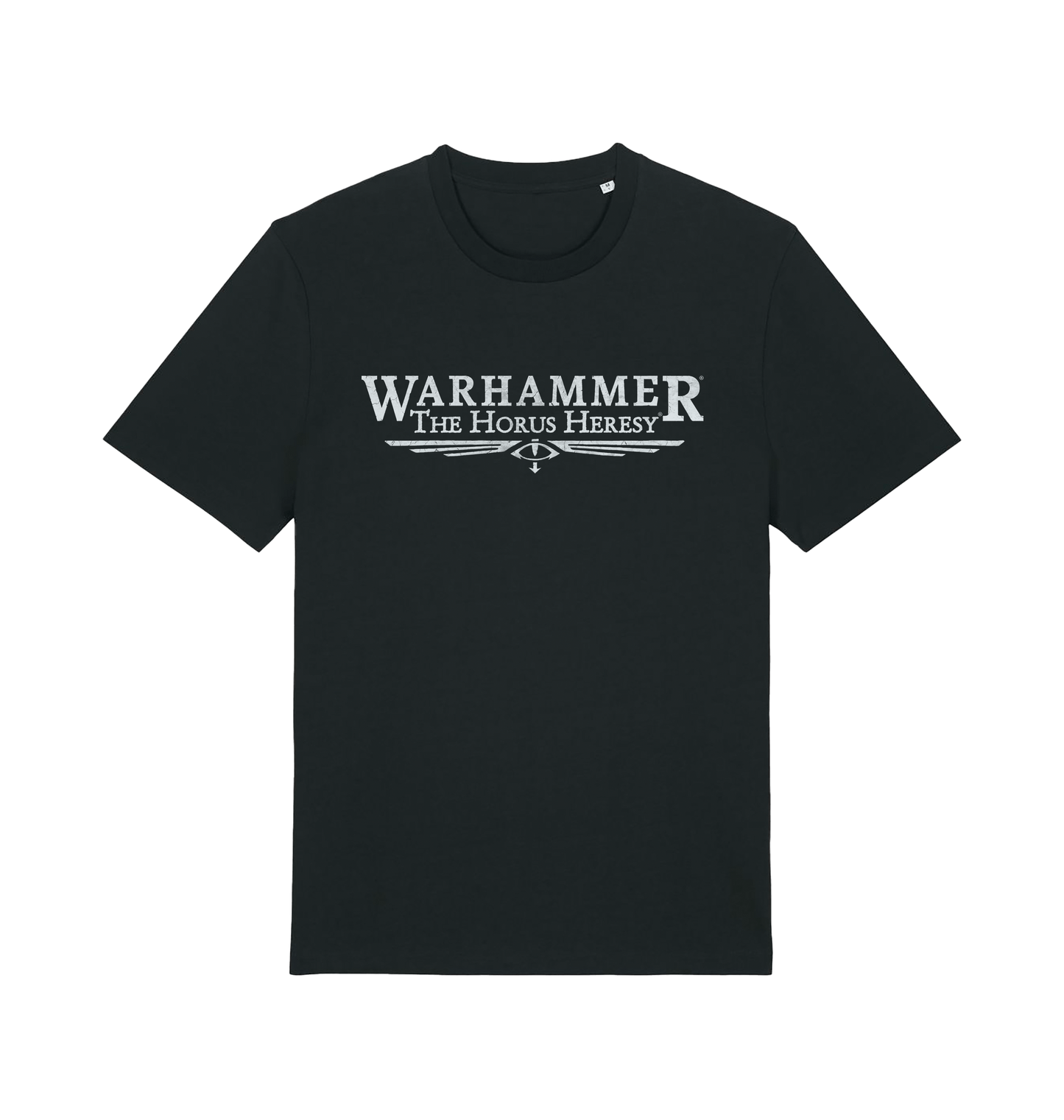 Black Printed T-shirt Front