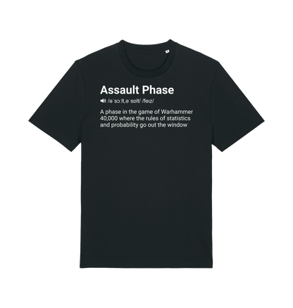 Black Printed T-shirt Front