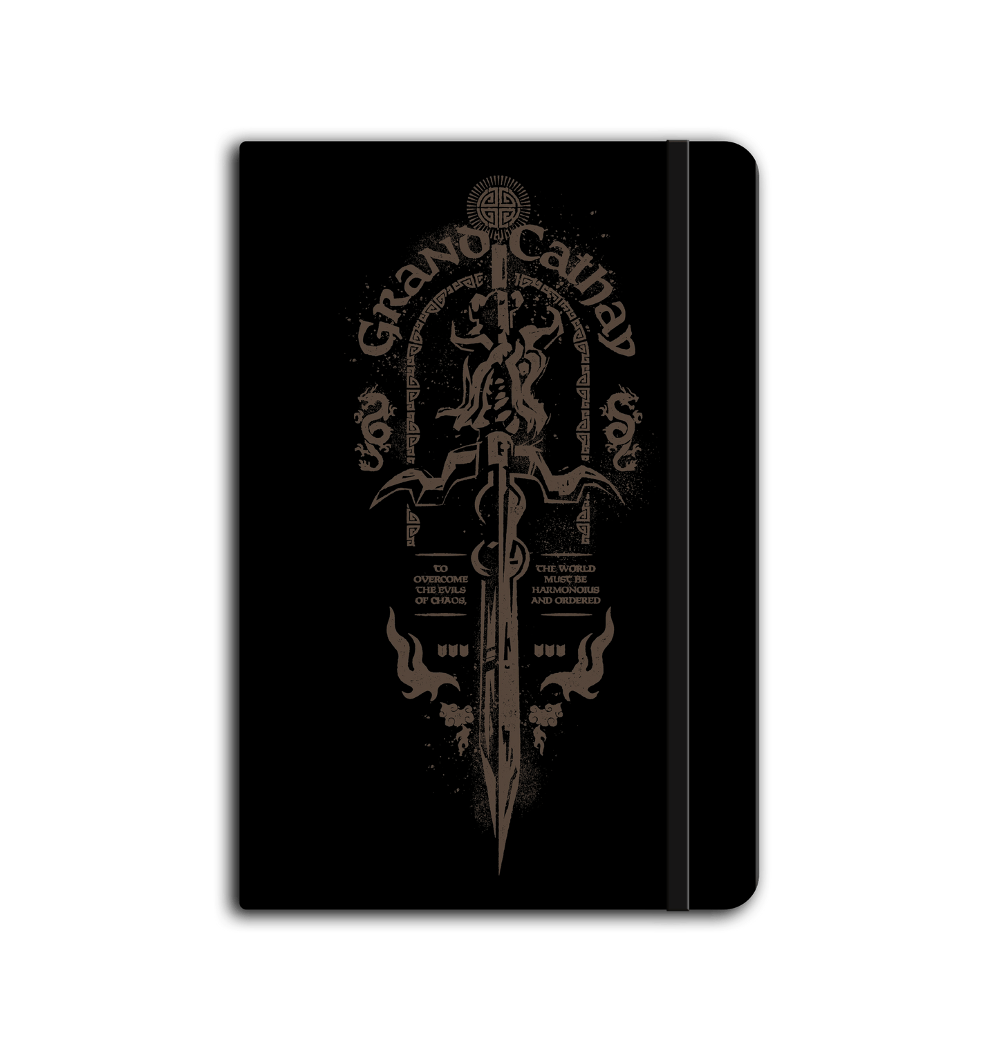 Black Notebook Front