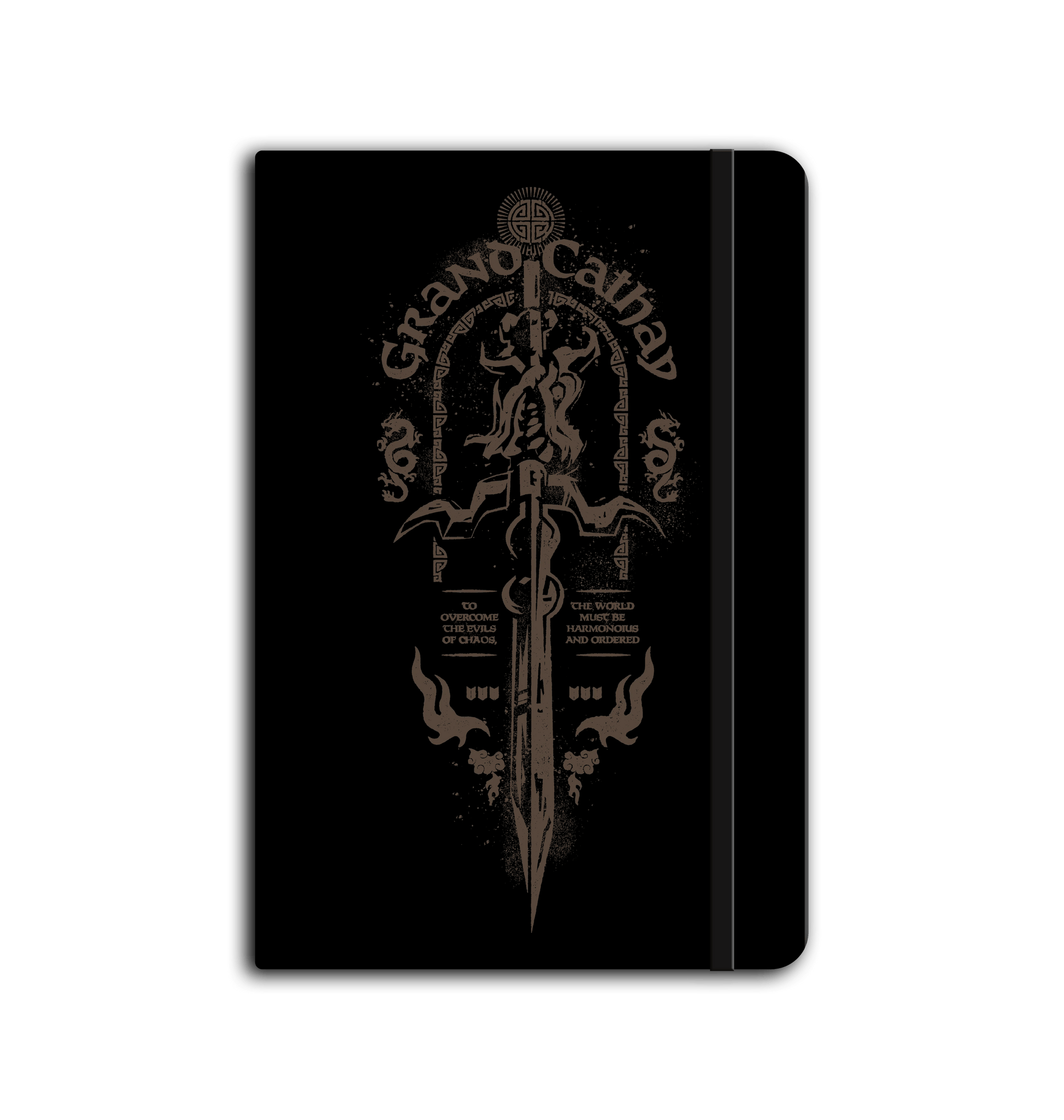 Black Notebook Front