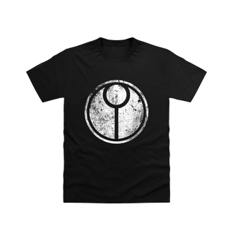 Black T'au Battleworn Insignia T Shirt
