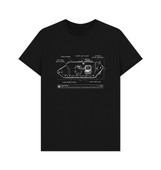 Black Premium Ultramarines Land Raider T Shirt