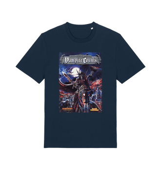 French Navy Printed T-shirt