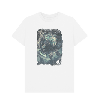 White Ossiarch Bonereapers Gothizzar Harvester White T Shirt