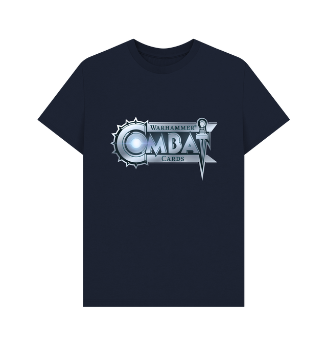 Navy Blue Warhammer Combat Cards T Shirt