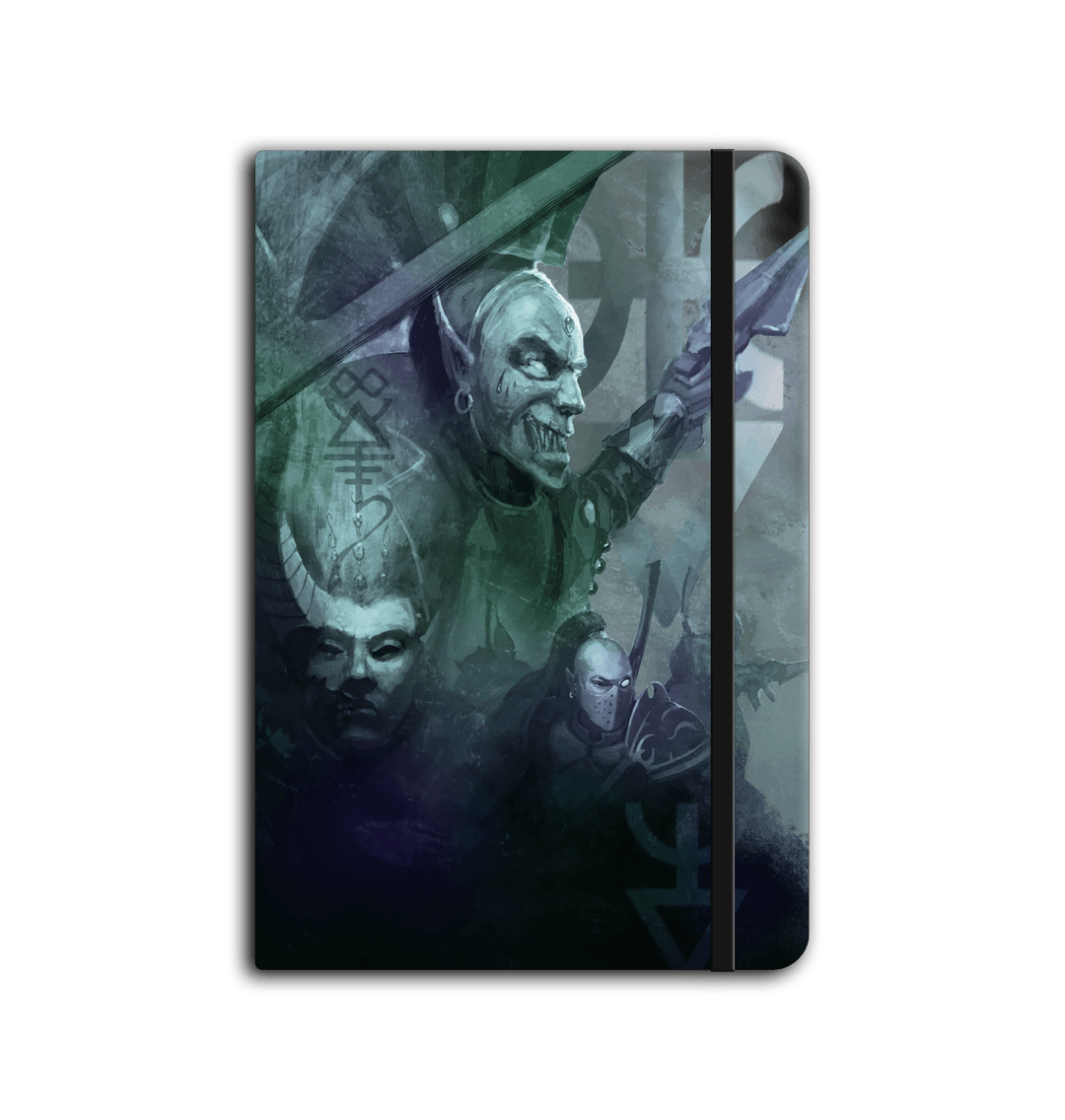 Black Notebook Front